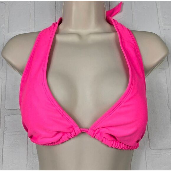 Wild Fable Pink Triangle Bikini Top XS - Picture 1 of 7